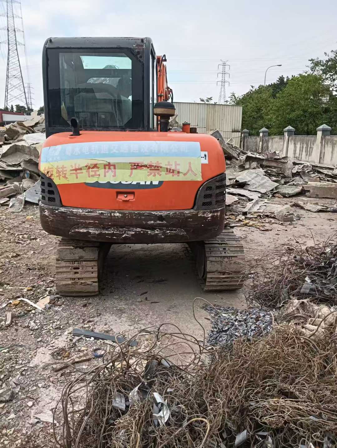 Used Doosan DX60 Excavator 2013 Model / 4