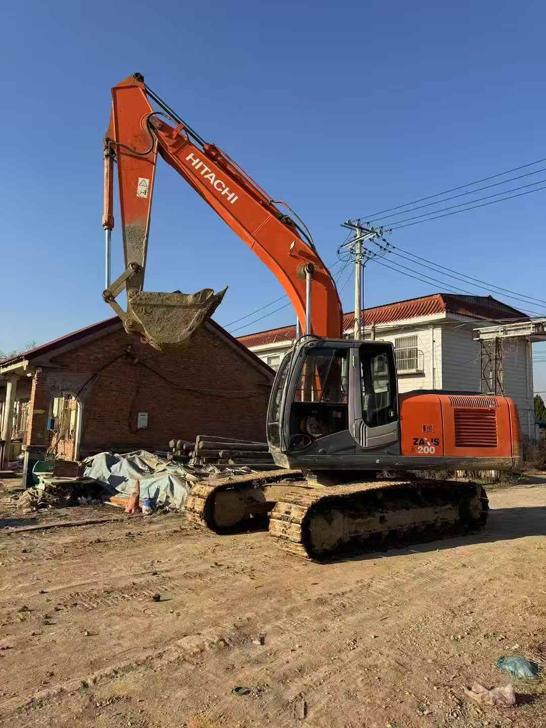 Used Hitachi ZAXIS200 Excavator 2010 Model