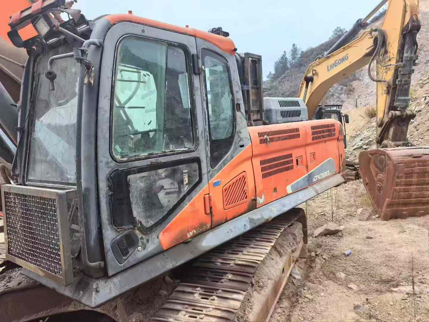 Used Doosan DX80 Excavator 2017 Model / 4