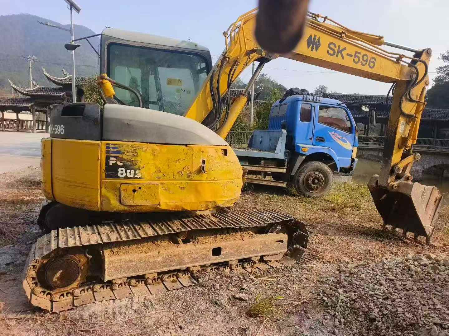 Used Komatsu PC78 Excavator 2016 Model