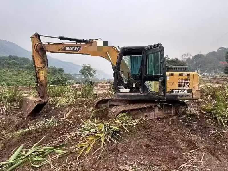 Used Sany SY135 Excavator 2017 Model