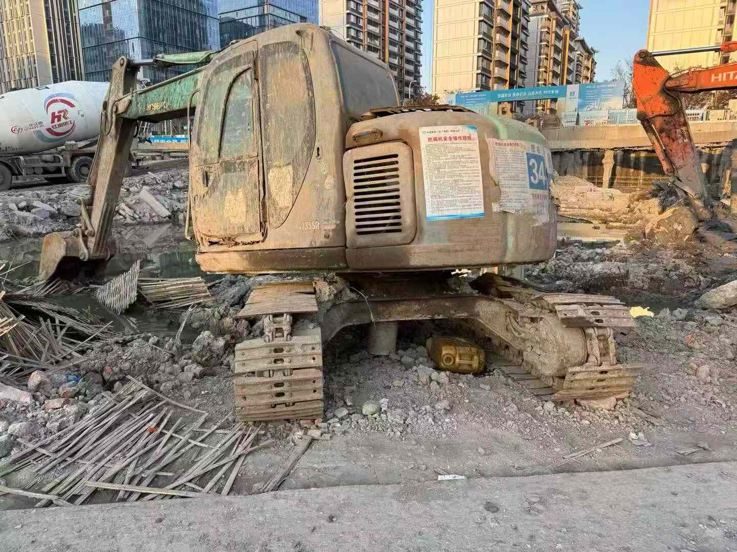 Used Kobelco SK115SR Excavator 2016 Model