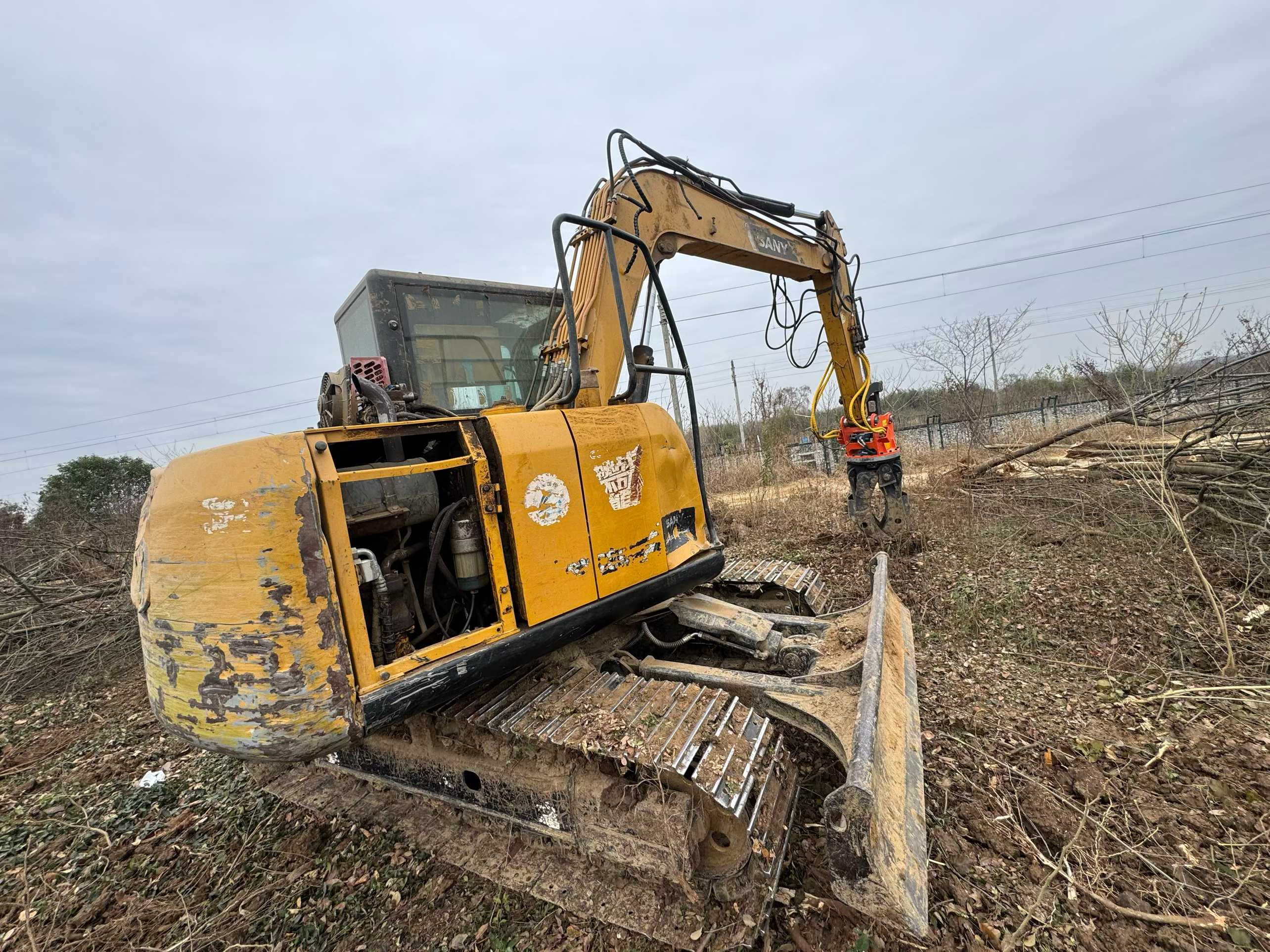 Used Sany SY75 Excavator 2018 Model