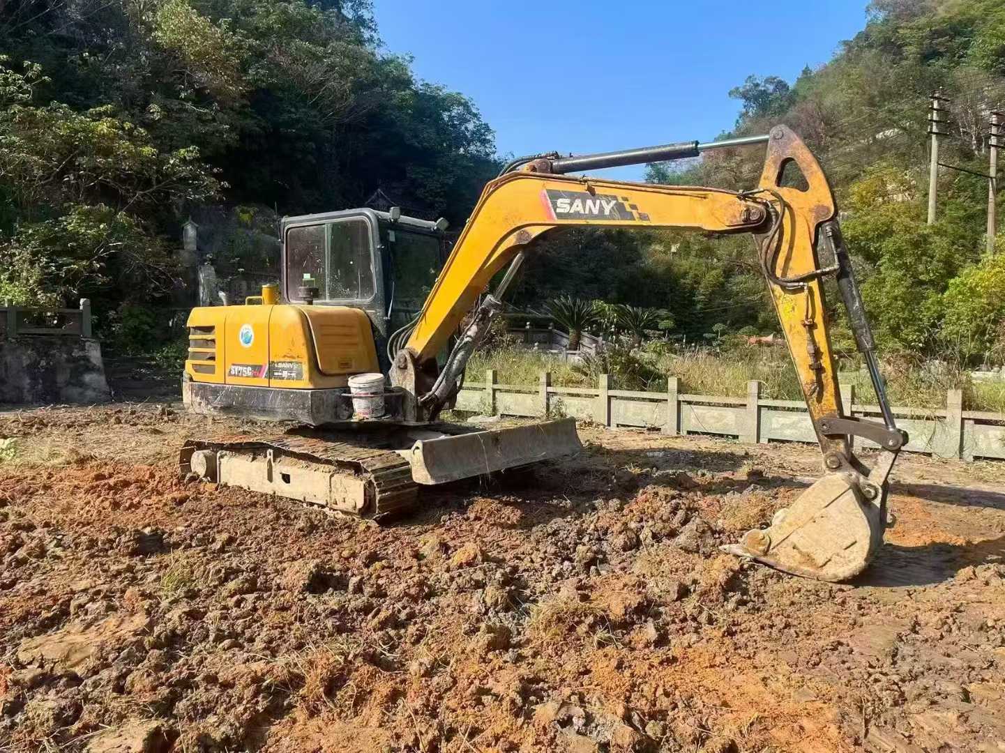 Used Sany SY55 Excavator 2021 Model