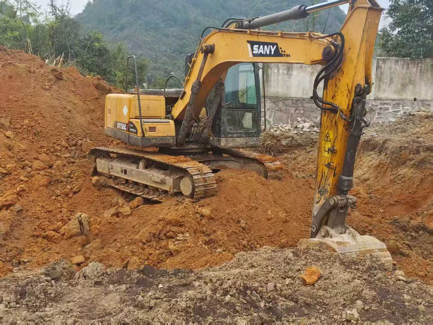 Used Sany SY135 Excavator 2016 Model