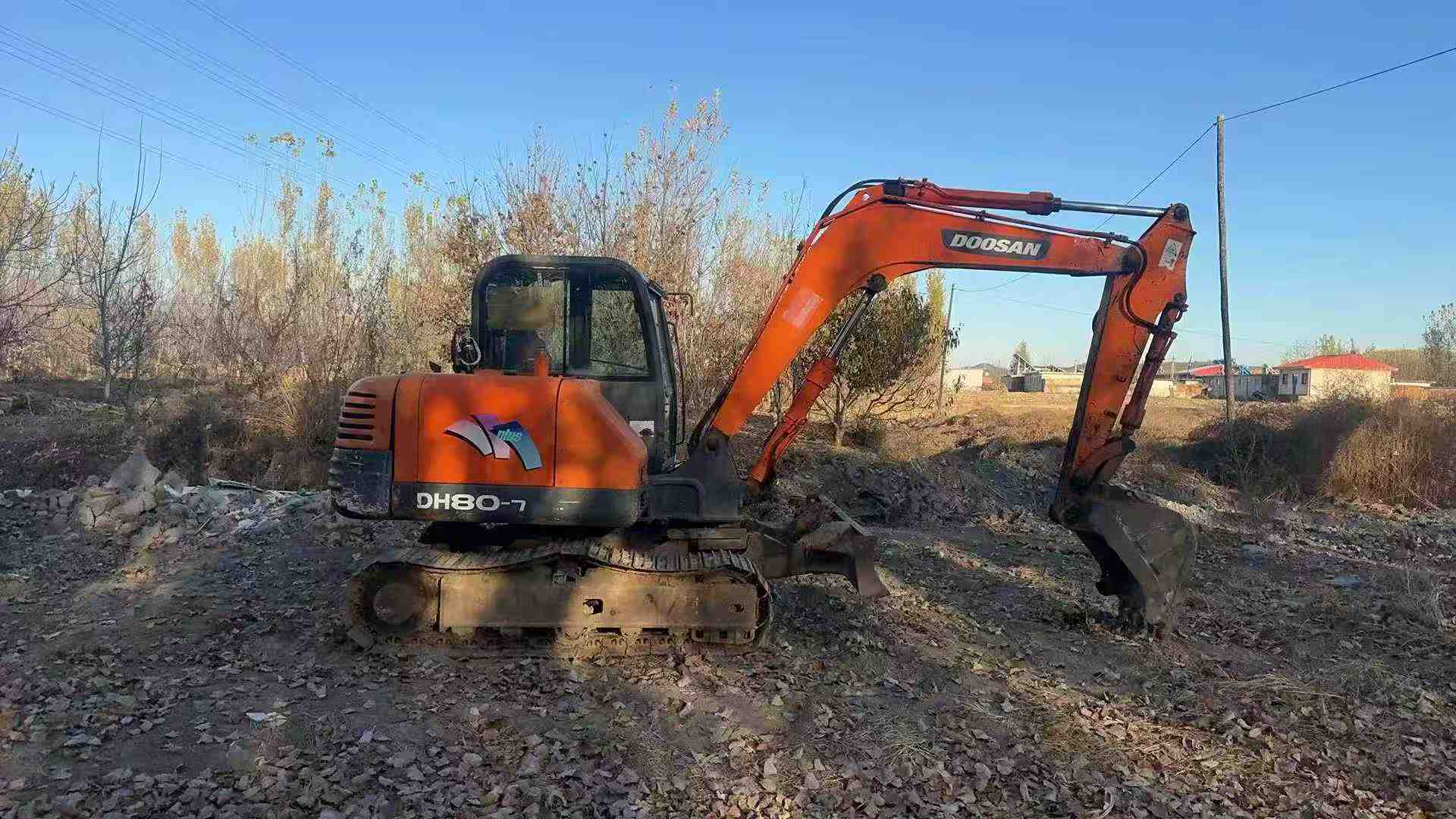 Used Doosan DX80 Excavator 2016 Model / 2