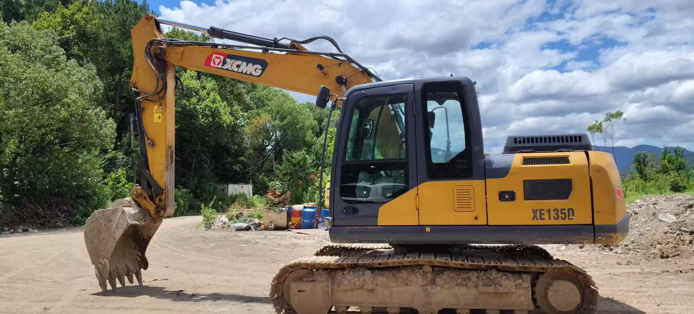 Used XCMG XE135GA Excavator 2022 Model / 5