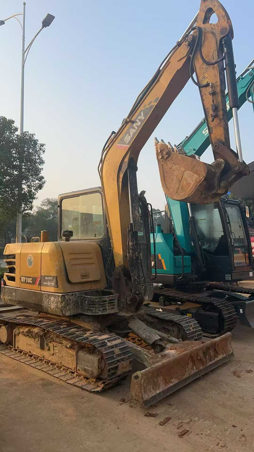 Used Sany SY55 Excavator 2021 Model