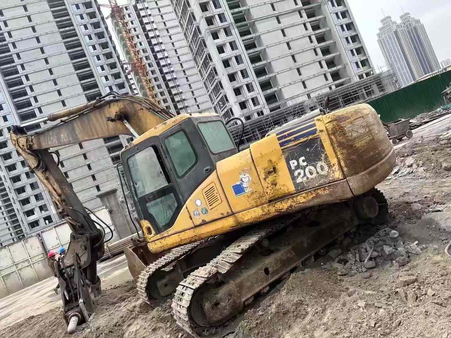 Used Komatsu PC200 Excavator 2016 Model