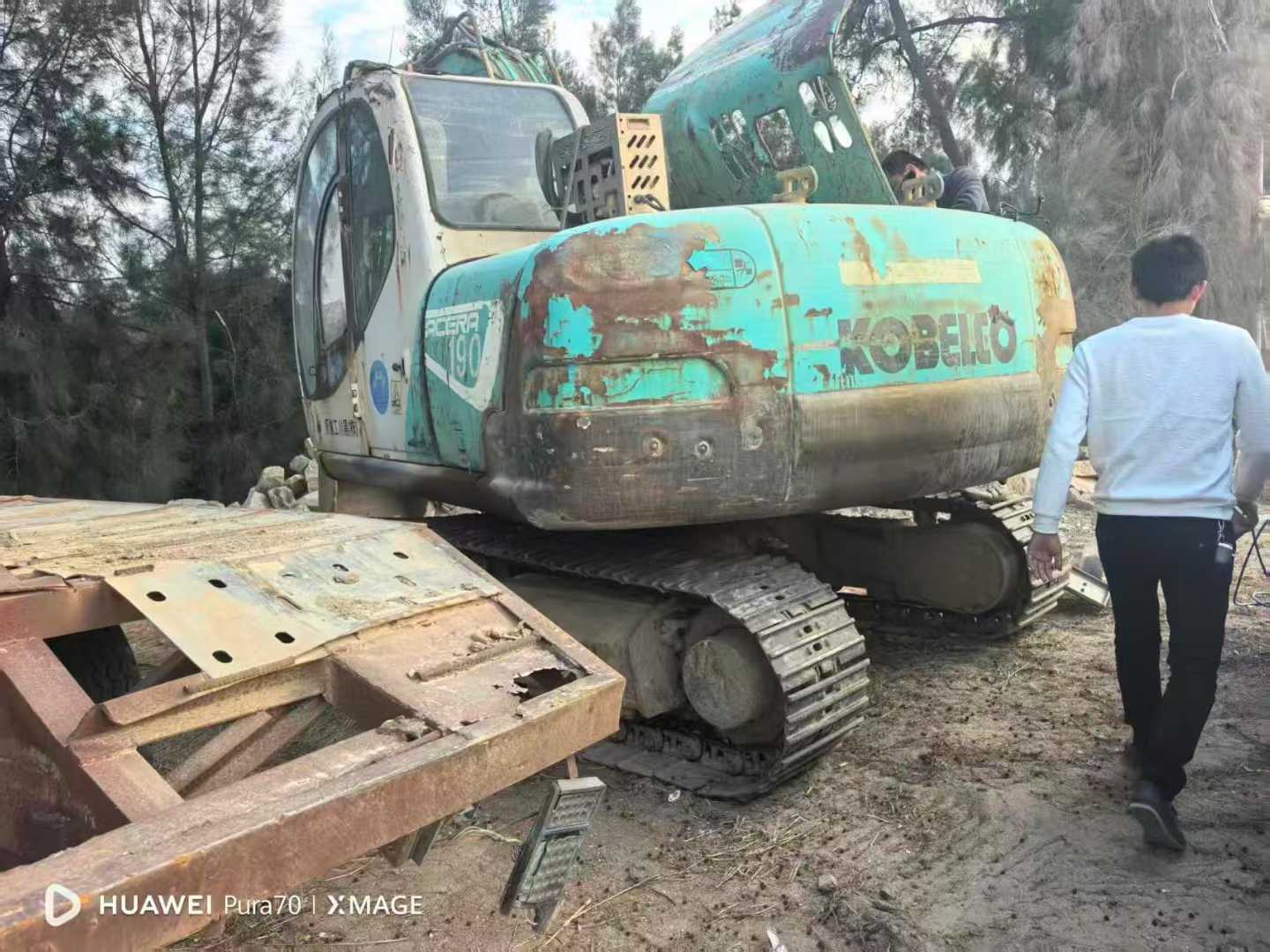 Used Kobelco SK120-5 Excavator 2016 Model