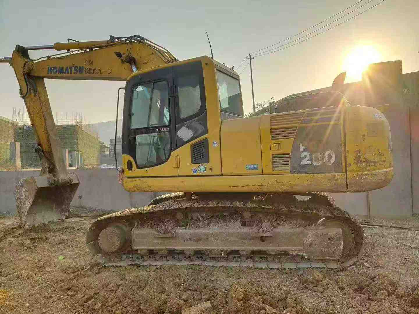 Used Komatsu PC200 Excavator 2016 Model