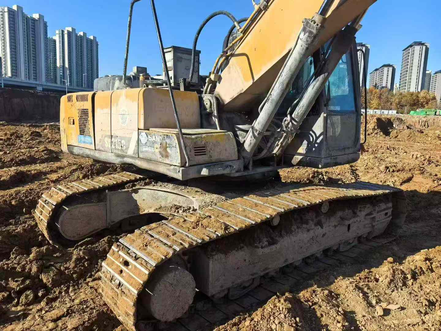 Used Sany SY215W Excavator 2017 Model
