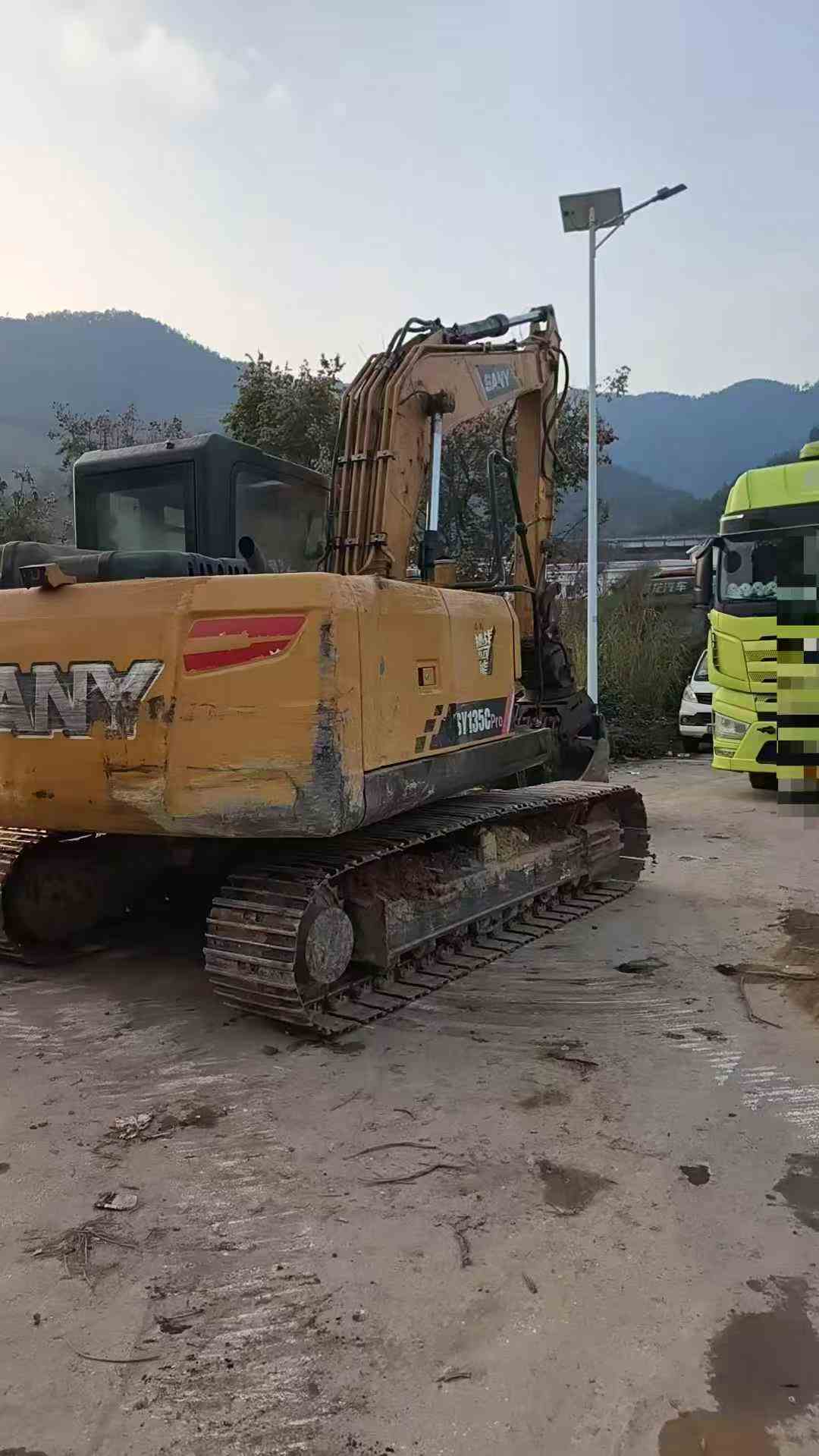 Used Sany SY135 Excavator 2022 Model