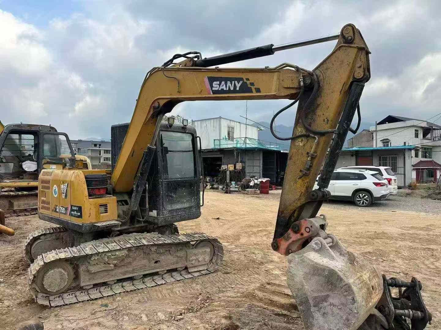 Used Sany SY75 Excavator 2016 Model
