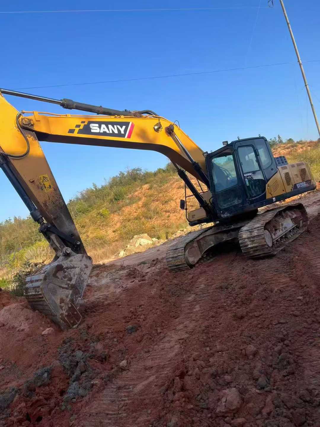 Used Sany SY205H Excavator 2021 Model