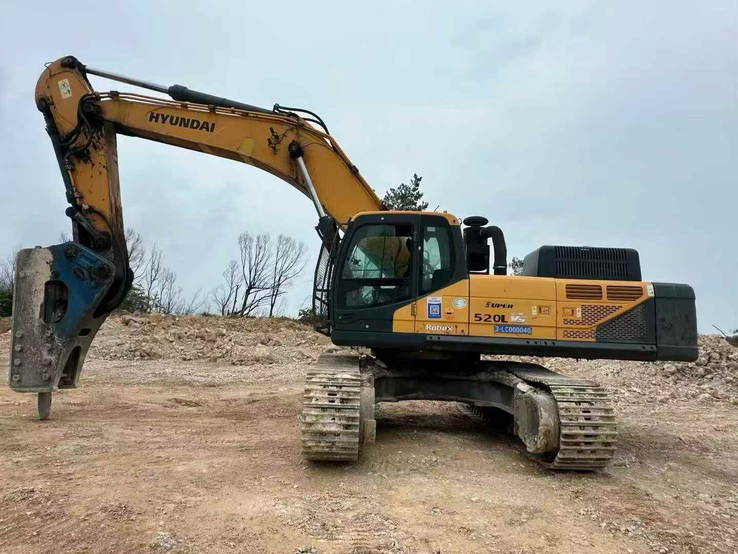 Used Hyundai R485LVS Excavator 2019 Model