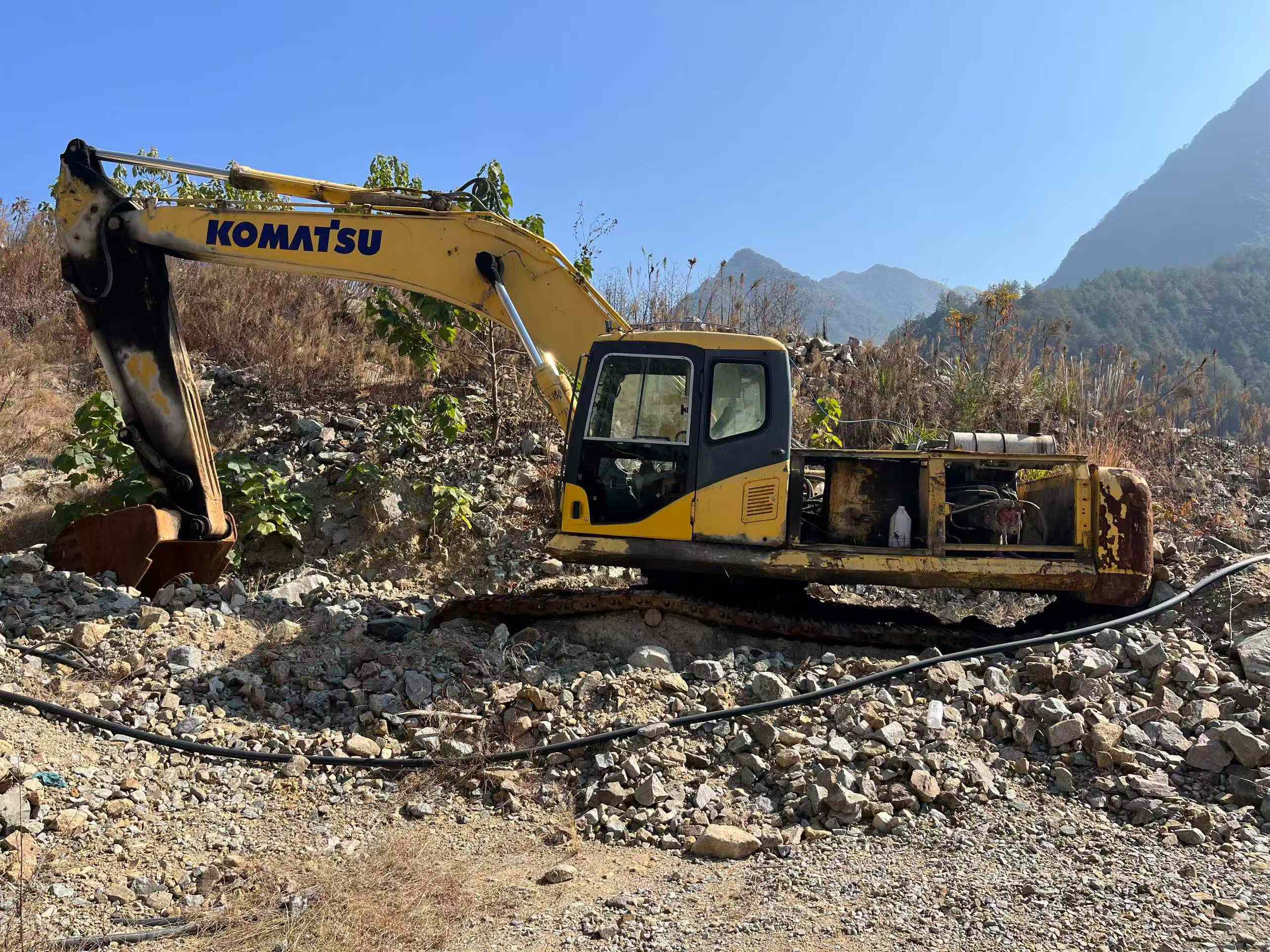 Used Komatsu PC60-7 Excavator 2012 Model
