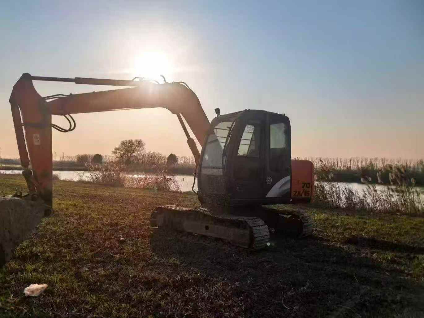 Used Hitachi ZX70 Excavator 2016 Model