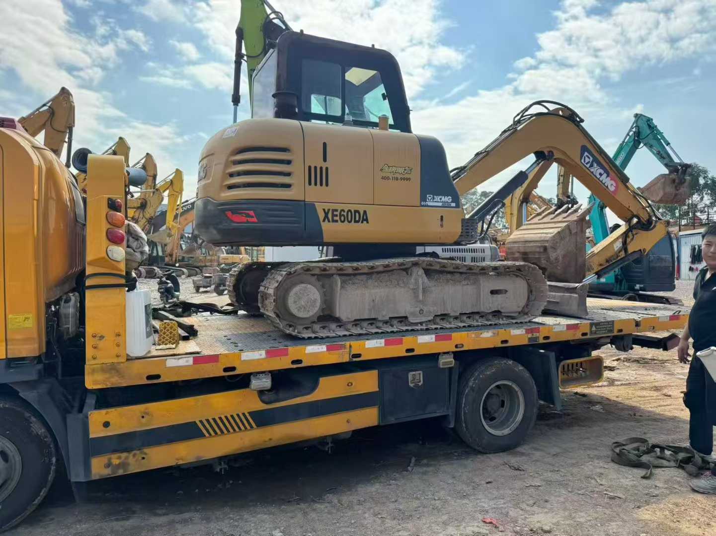 Used XCMG XE60 Excavator 2018 Model