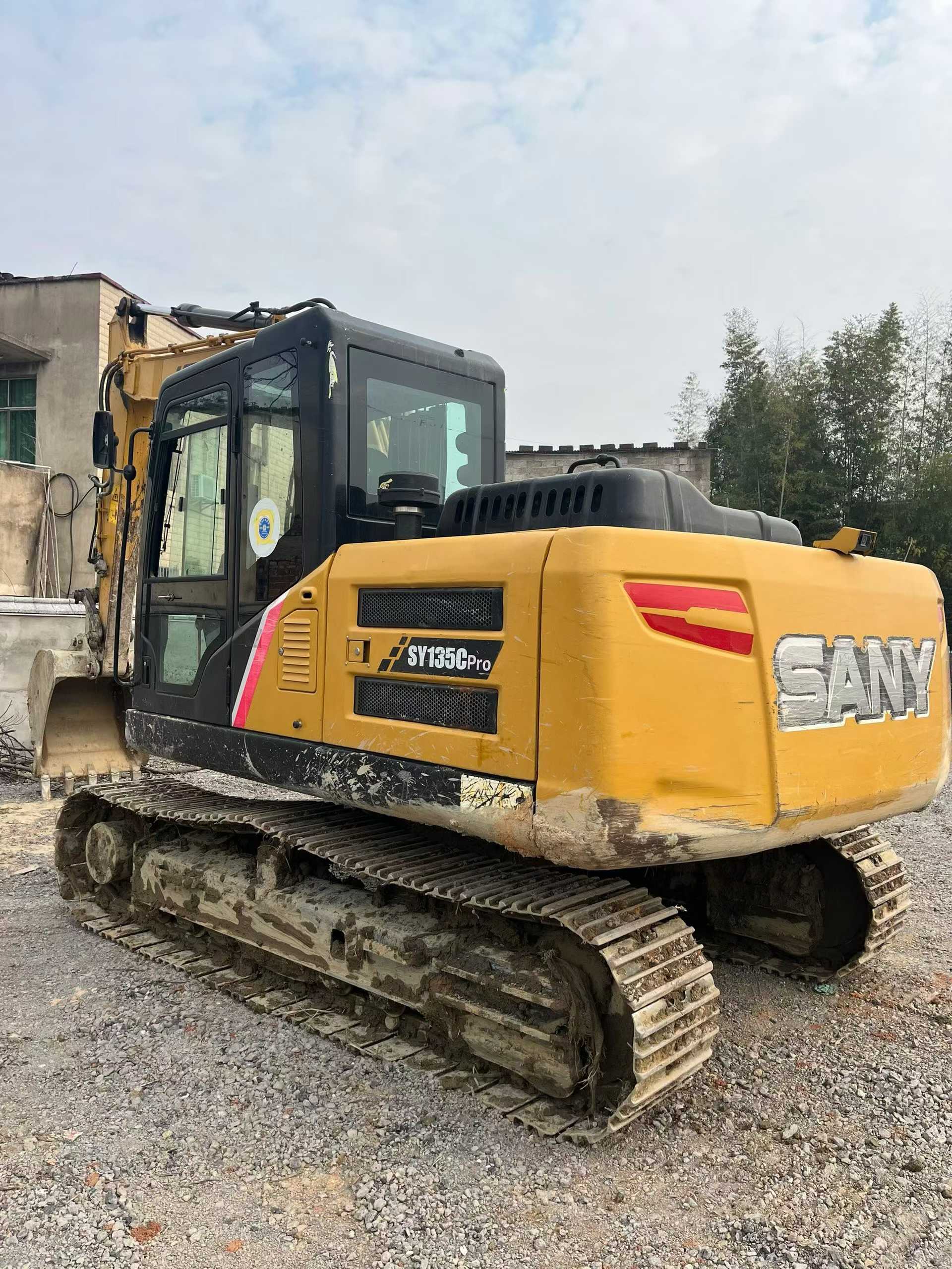 Used Sany SY135 Excavator 2022 Model