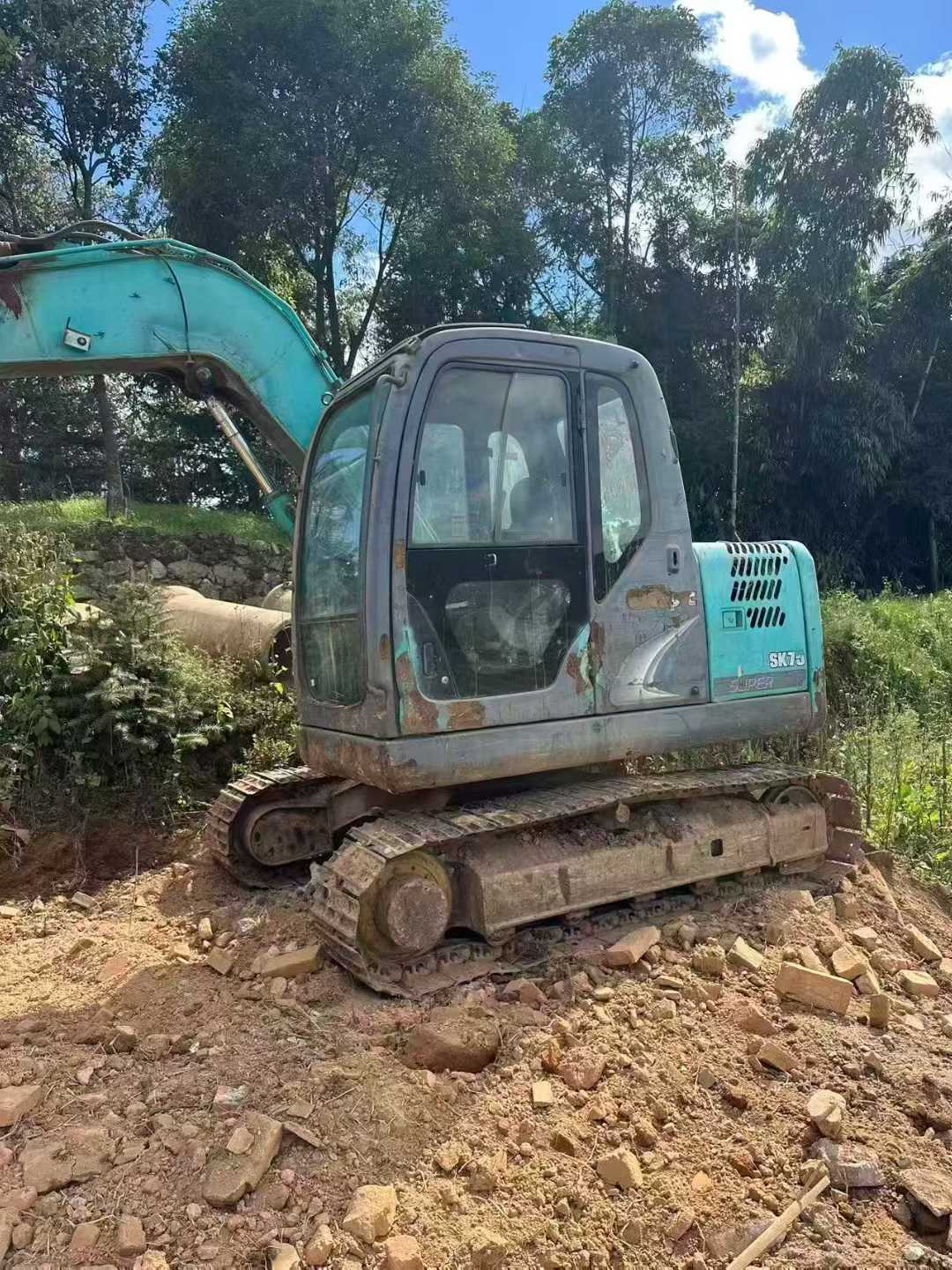 Used Kobelco SK75-8 Excavator 2016 Model / 2