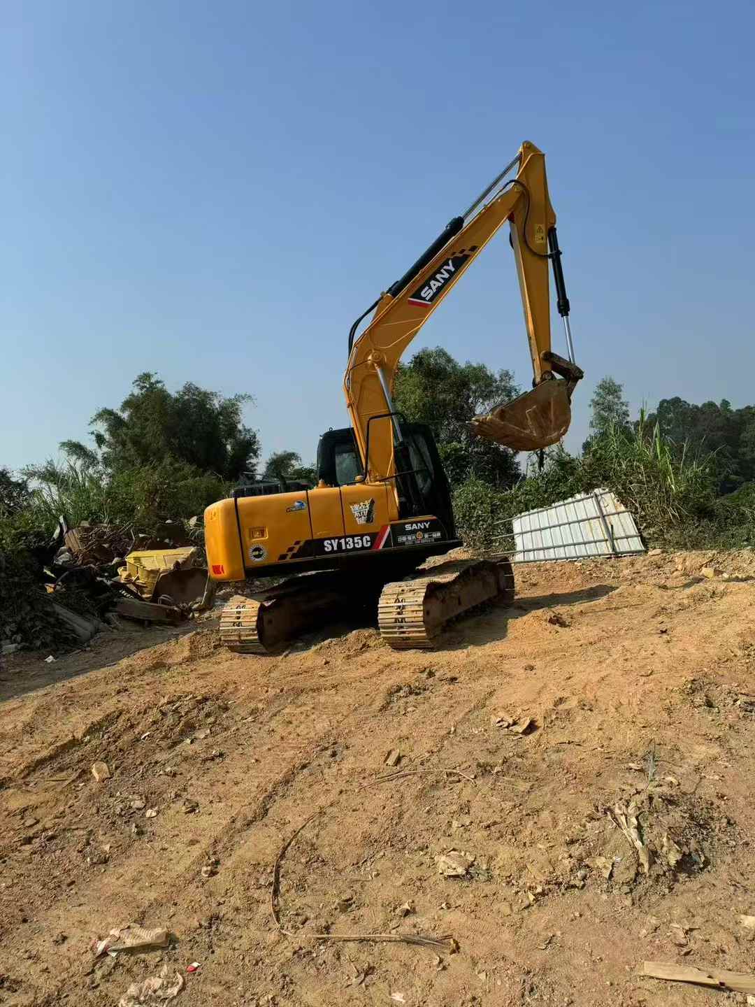 Used Sany SY135 Excavator 2016 Model