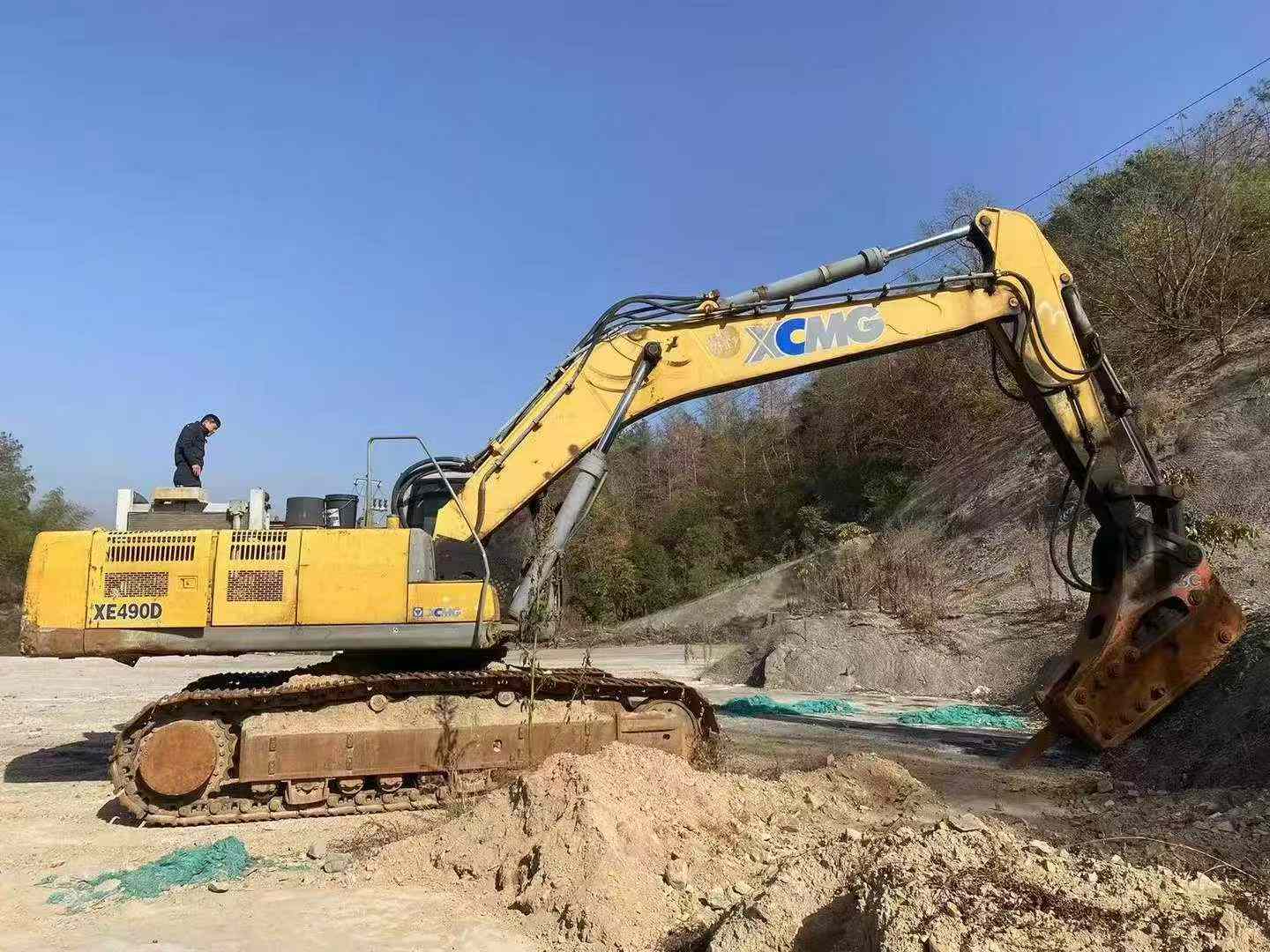 Used XCMG XE470 Excavator 2014 Model