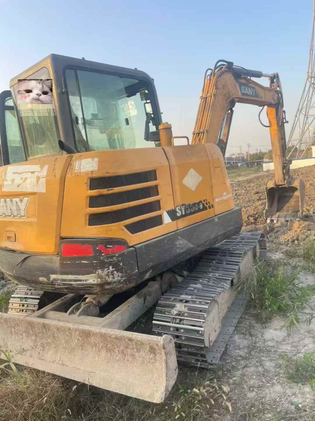Used Sany SY55 Excavator 2014 Model