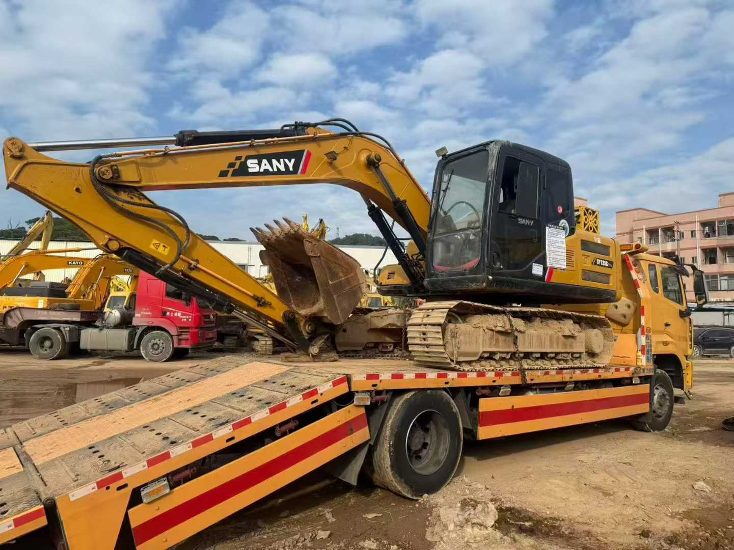 Used Sany SY135 Excavator 2016 Model