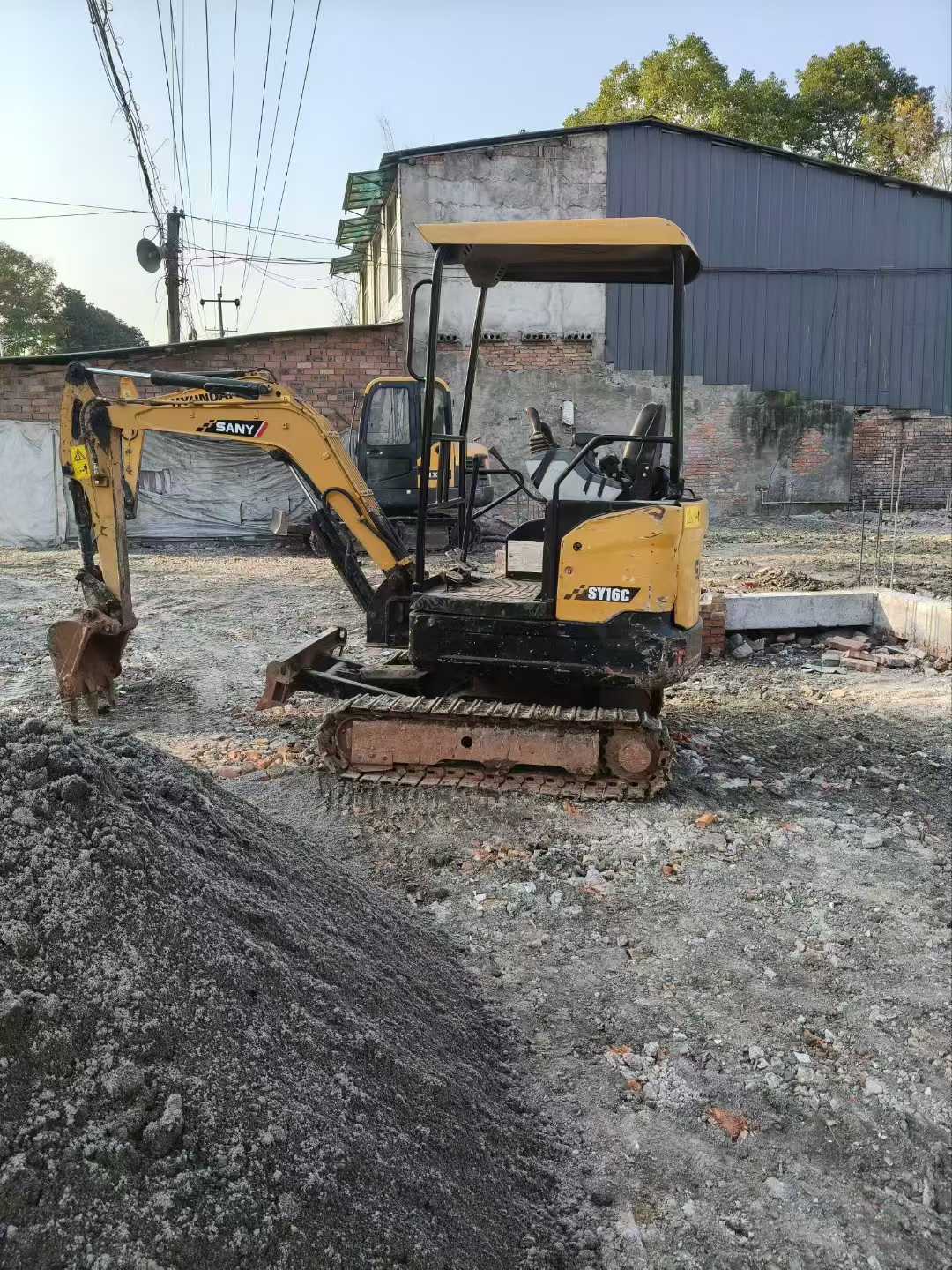 Used Sany SY16E Excavator 2016 Model