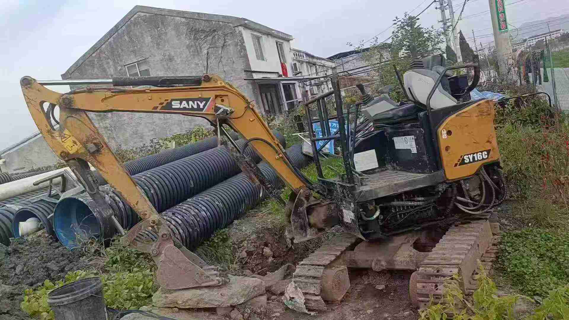 Used Sany SY16E Excavator 2019 Model / 6