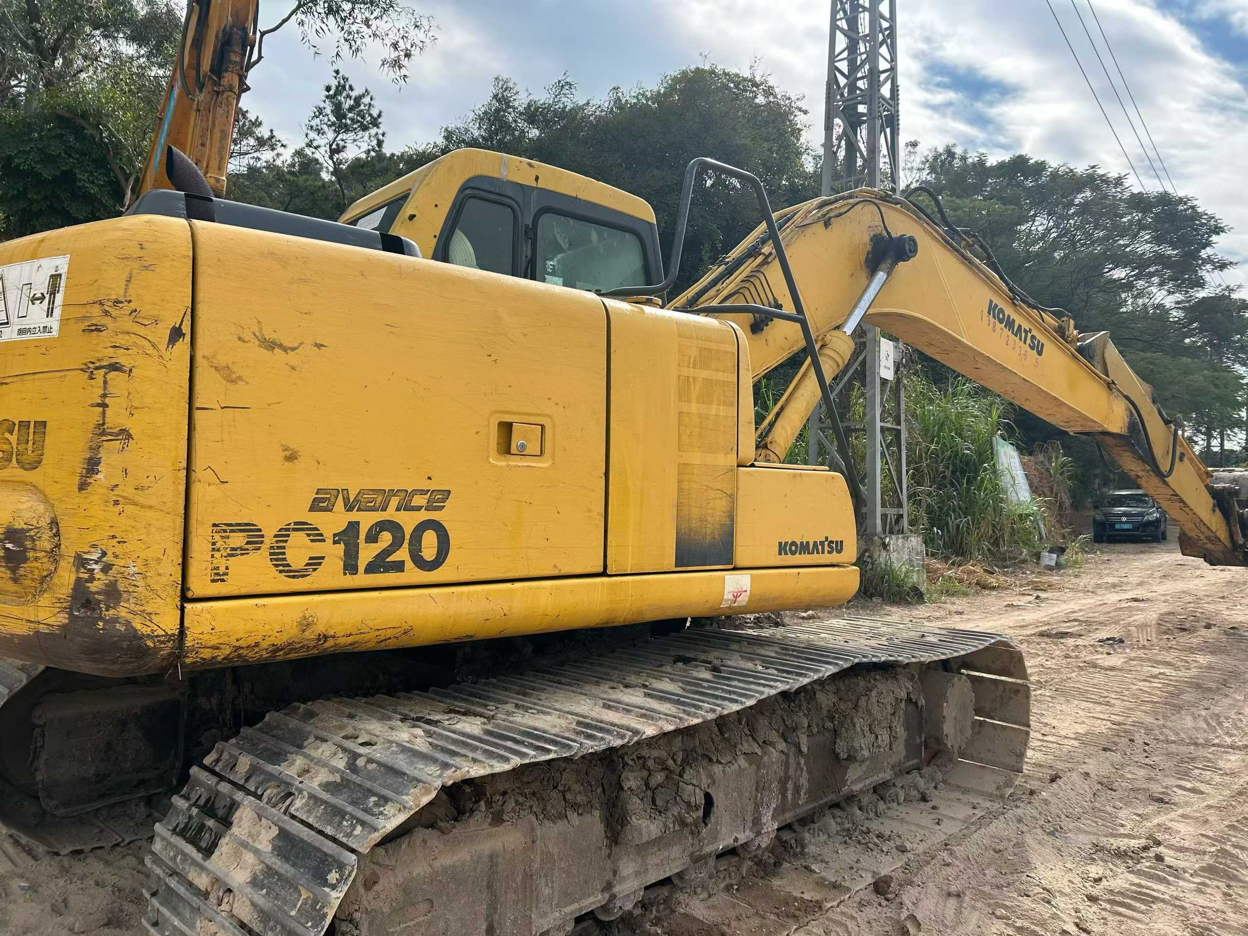 Used Komatsu PC120-6E Excavator 2016 Model / 2