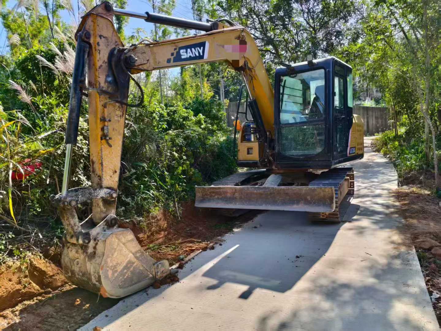 Used Sany SY75C Excavator 2019 Model