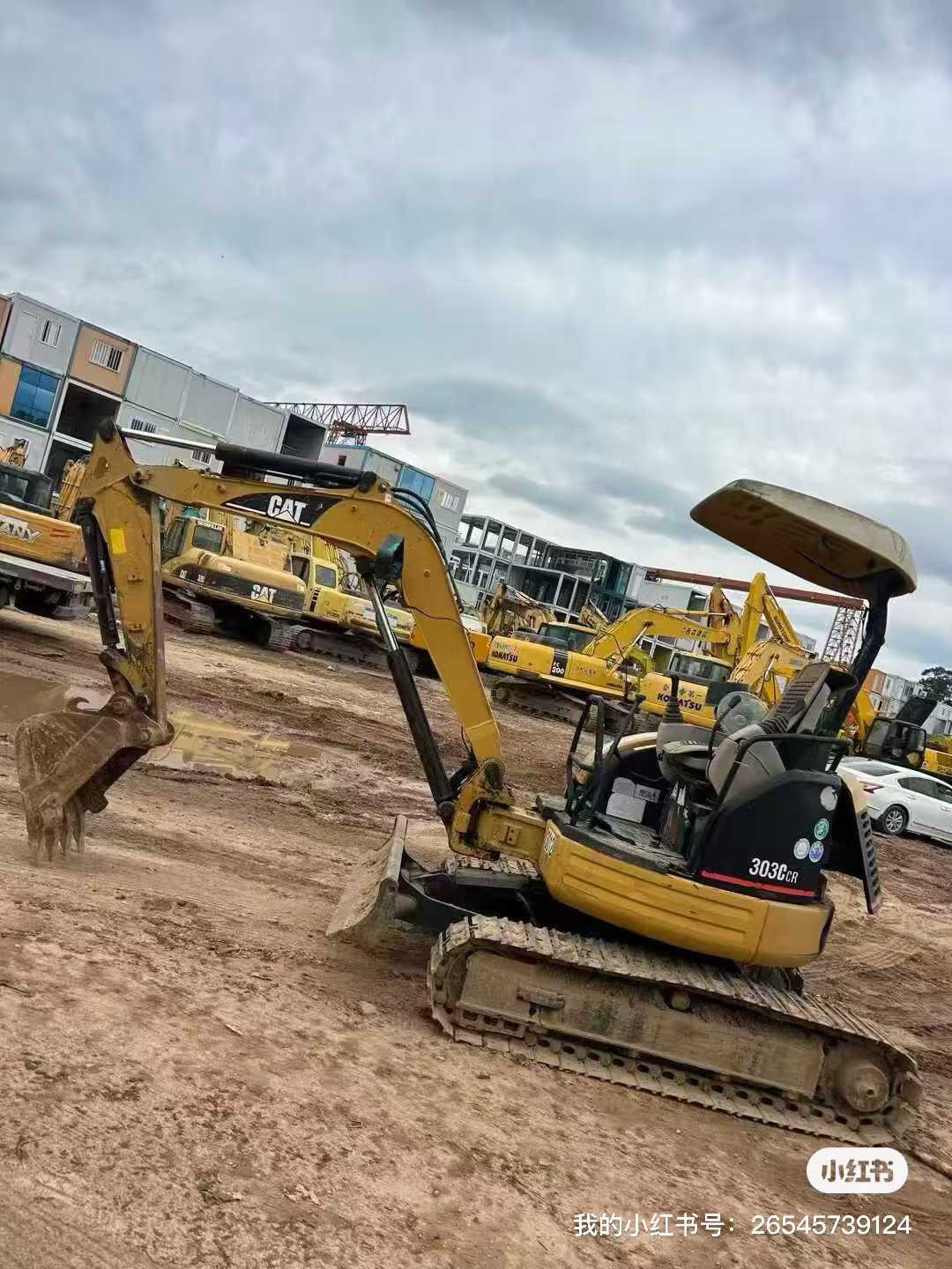 Used Caterpillar 303CR Excavator 2016 Model