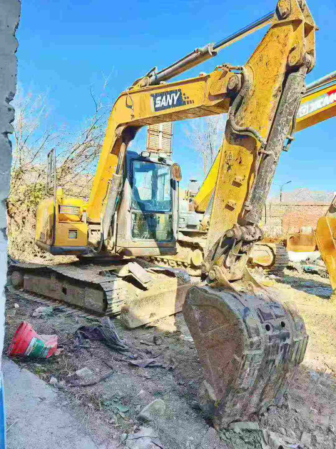 Used Sany SY65W Excavator 2016 Model