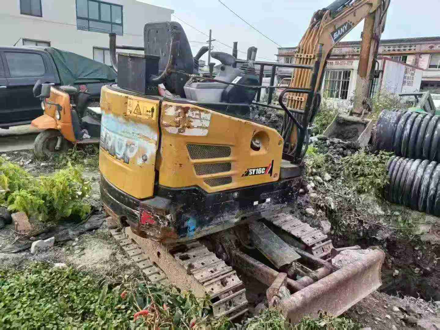 Used Sany SY16E Excavator 2019 Model / 3