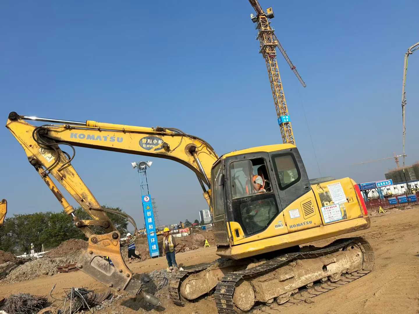 Used Komatsu PC130 Excavator 2016 Model