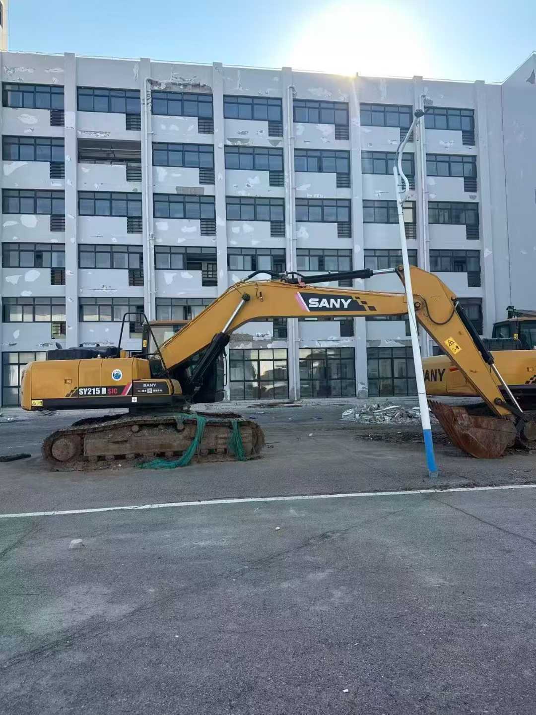 Used Sany SY215W Excavator 2022 Model / 2