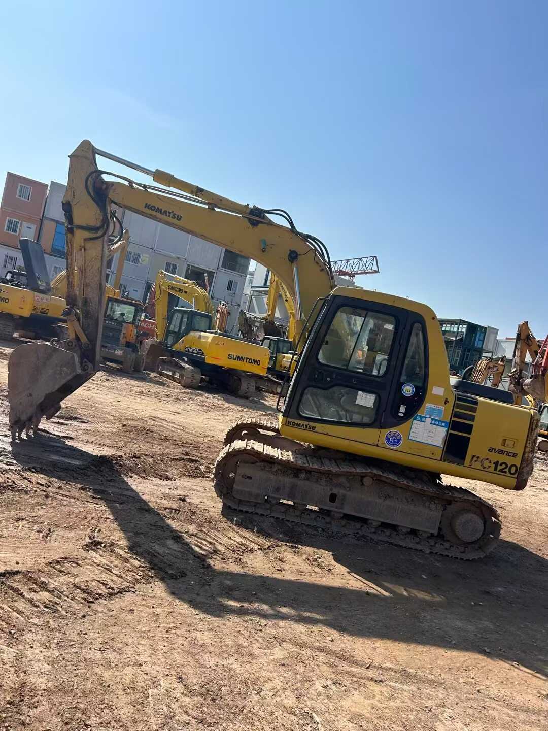 Used Komatsu PW100 Excavator 2016 Model