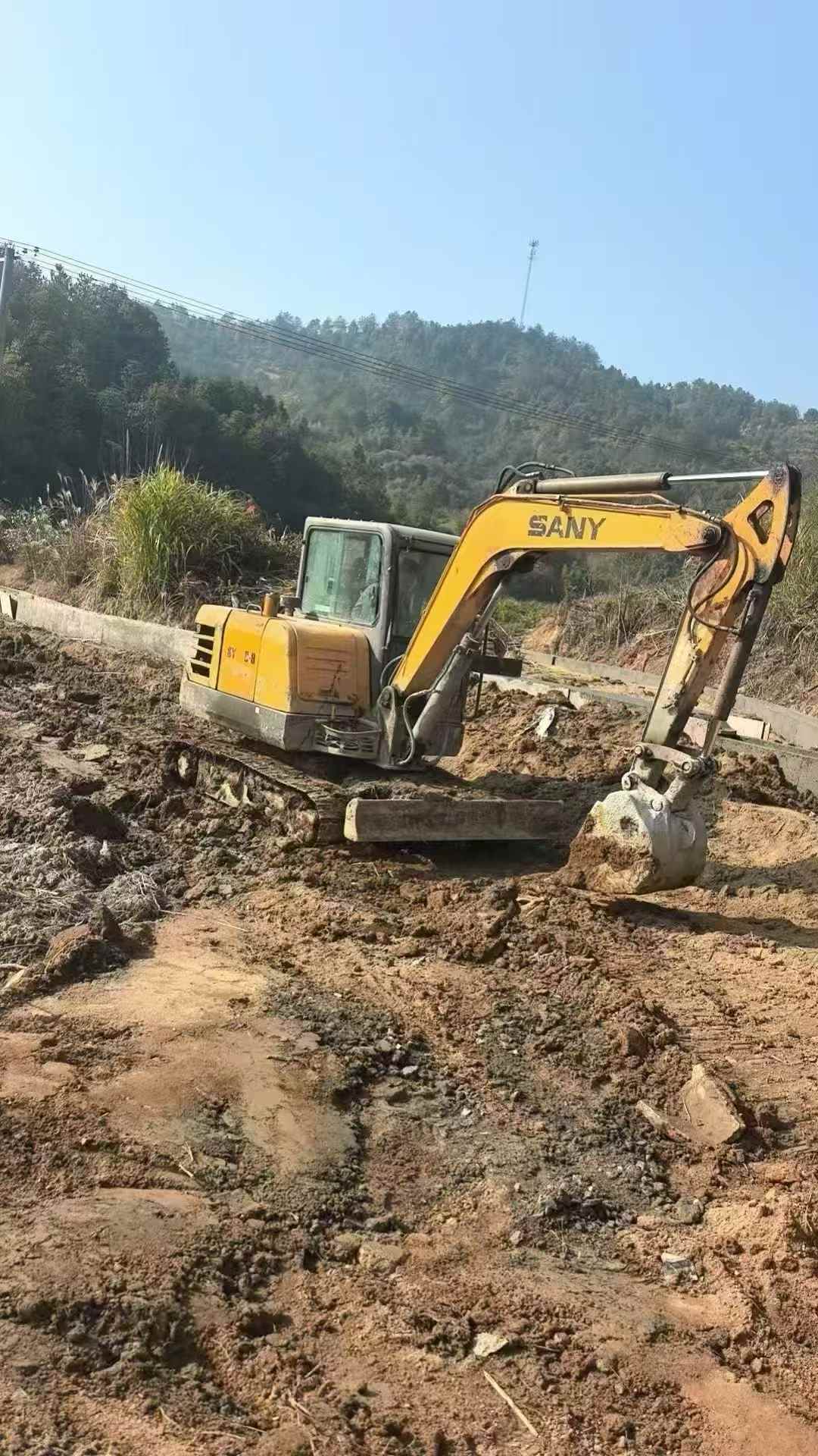 Used Sany SY55 Excavator 2011 Model