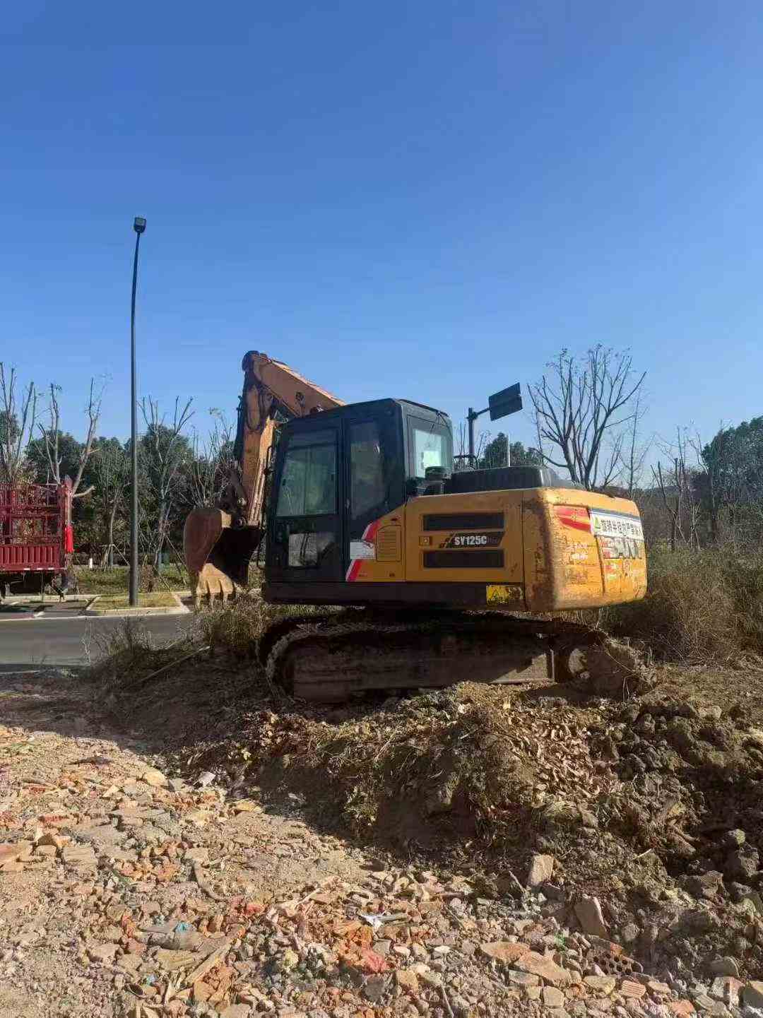 Used Sany SY125H Excavator 2021 Model / 2