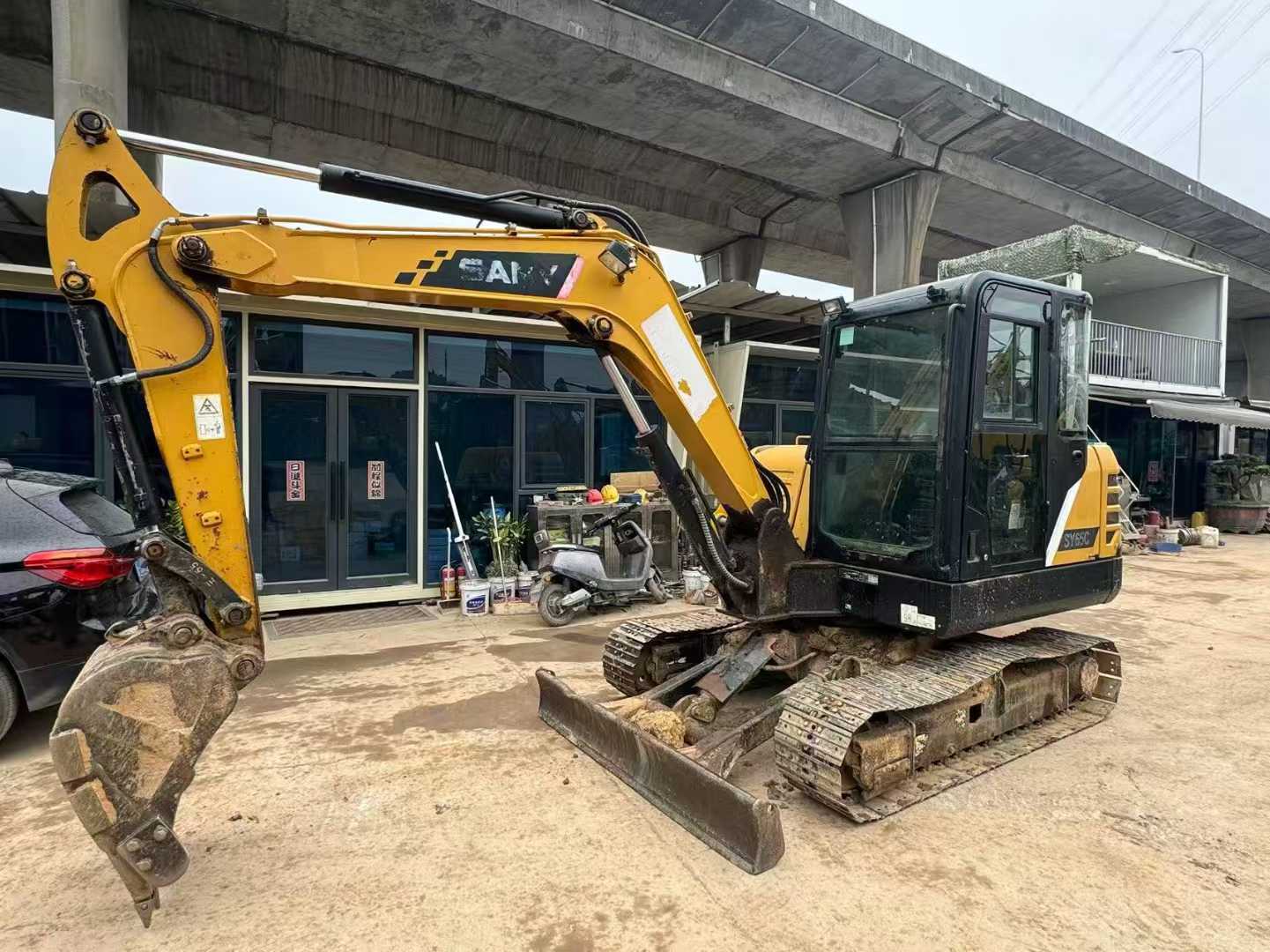 Used Sany SY55 Excavator 2016 Model / 5