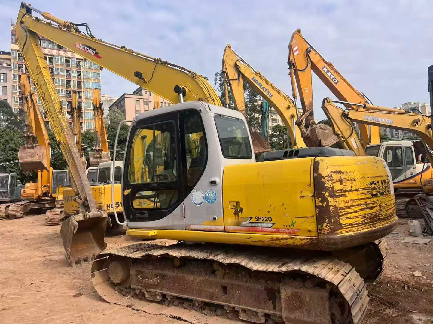 Used Sumitomo SH120-3 Excavator 2016 Model