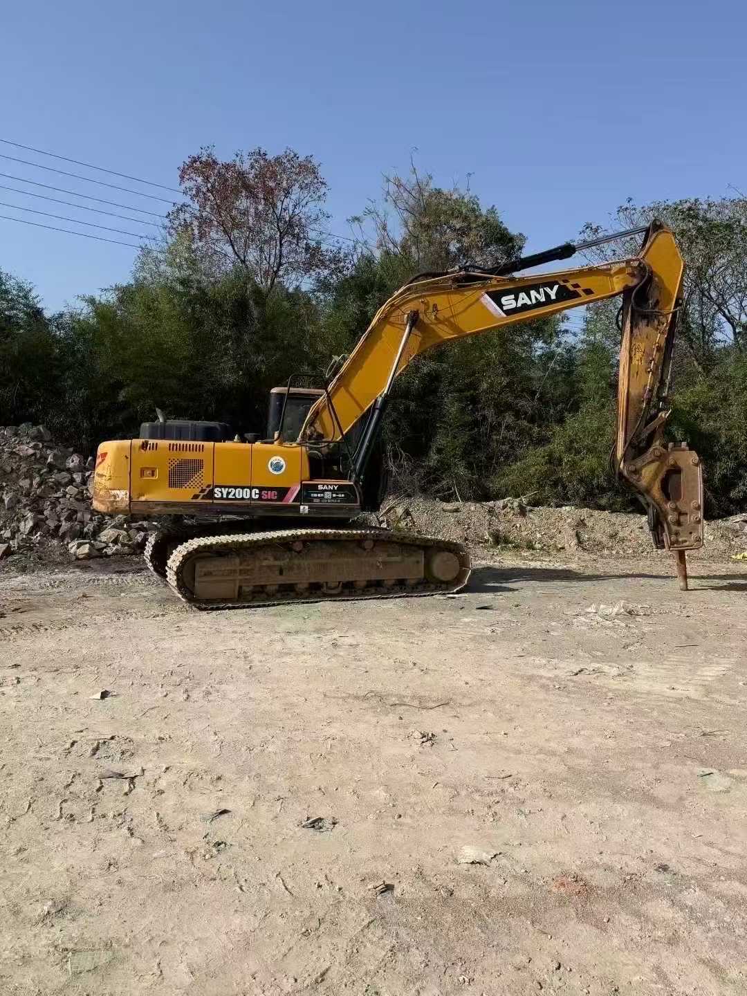 Used Sany SY200H Excavator 2021 Model / 2