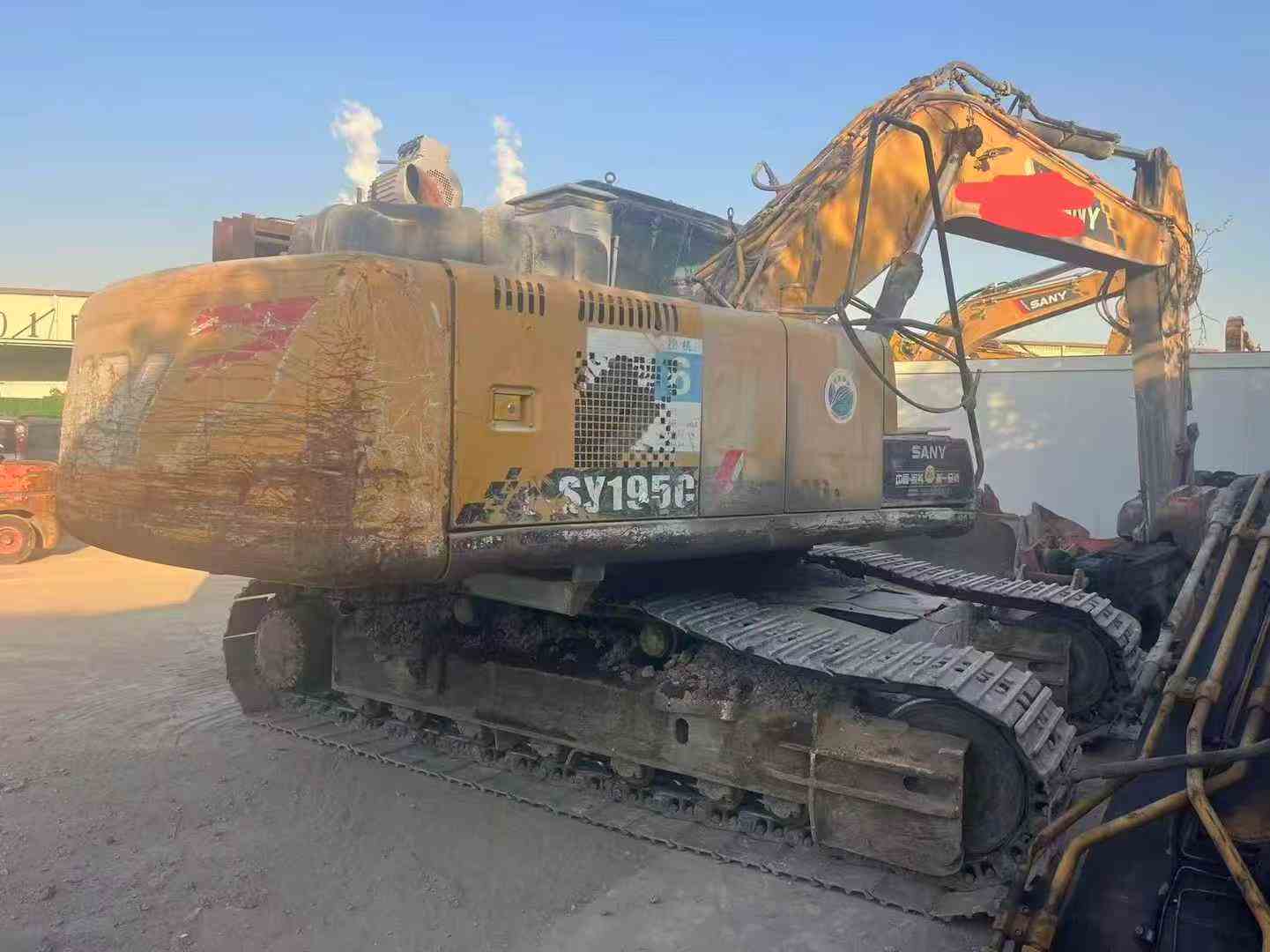 Used Sany SY195C Excavator 2019 Model / 9