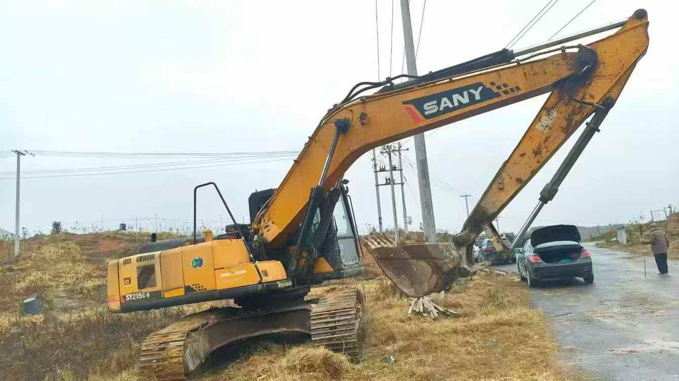 Used Sany SY215C-9 Excavator 2016 Model / 2