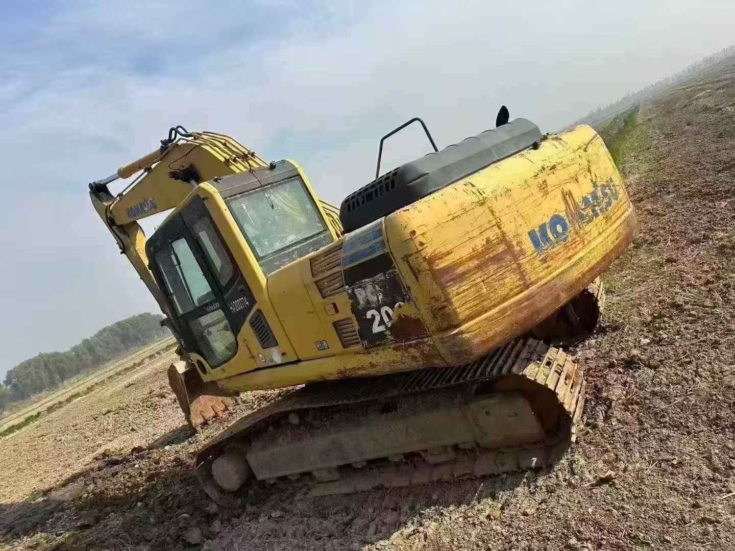 Used Komatsu PC200 Excavator 2016 Model