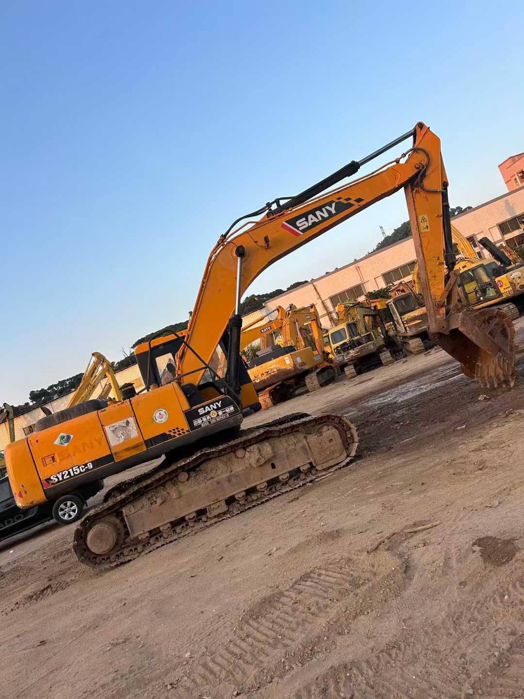 Used Sany SY215W Excavator 2016 Model