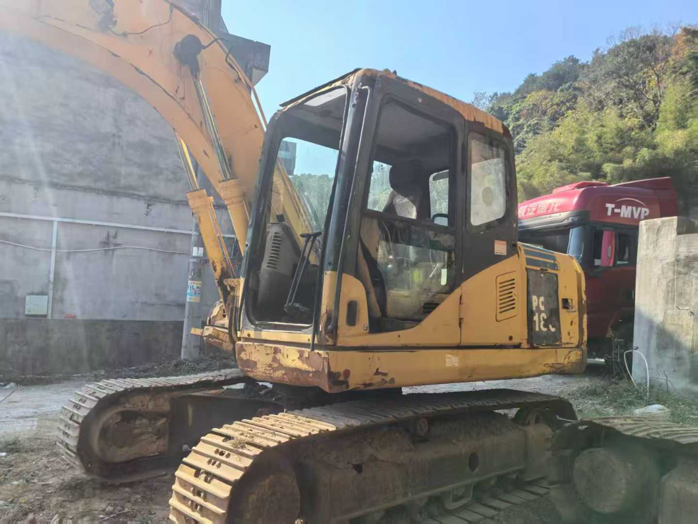 Used Komatsu PC110-7 Excavator 2016 Model