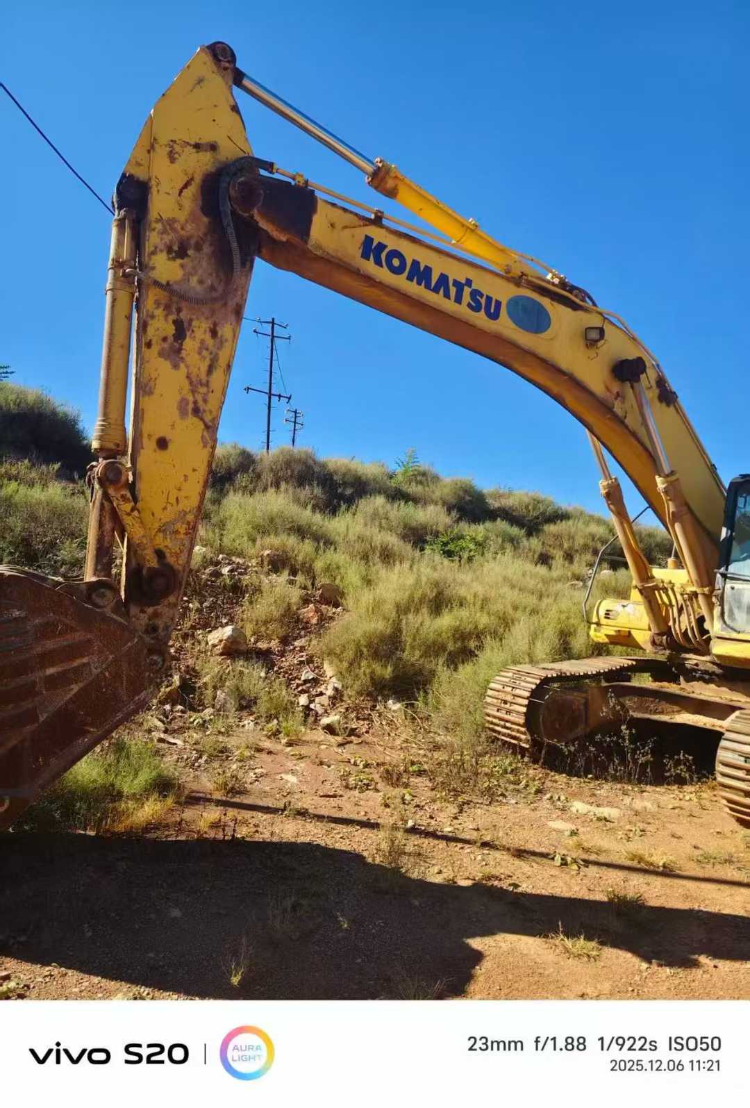 Used Komatsu PC60-7 Excavator 2016 Model / 2